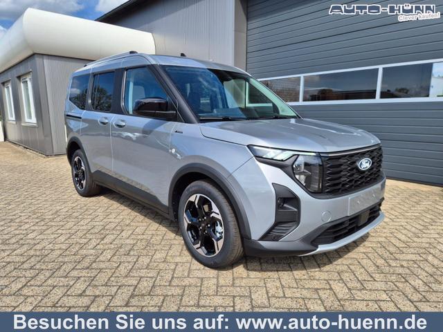 Ford Tourneo Courier - 1.0 EcoBoost 125PS Active Teil-Leder Sitzheizung Lenkradheizung Klimaautomatik PDC v+h R&uuml;ckf.-Kamera ACC TWA Frontscheibe beheizb. Ford-Navi SYNC4 Apple CarPlay + Android Auto