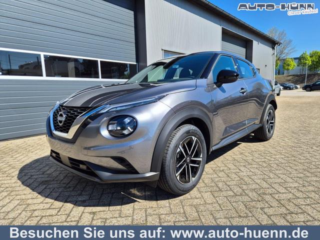 Nissan Juke - 1.0 DIG-T 114PS N-Connecta Teil-Leder Klimaautomatik PDC v+h R&uuml;ckf.Kamera Bluetooth Touchscreen Apple CarPlay Android Auto 17"LM