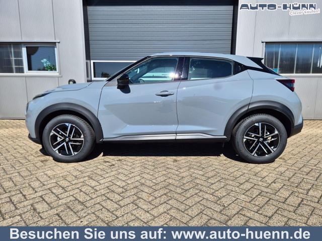 Nissan Juke - 1.0 DIG-T 114PS N-Connecta Sitzheizung Lenkradheizung Teil-Leder Klimaautomatik PDC v+h R&uuml;ckf.Kamera Bluetooth Touchscreen Apple CarPlay Android Auto 17"LM