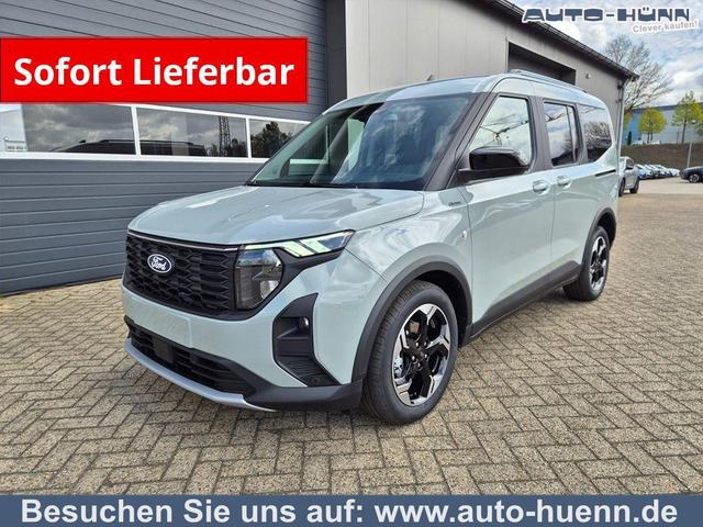 Ford Tourneo Courier - 1.0 EcoBoost 125PS Active Teil-Leder Sitzheizung Lenkradheizung Klimaautomatik PDC v+h R&uuml;ckf.-Kamera ACC TWA Frontscheibe beheizb. Ford-Navi SYNC4 Apple CarPlay + Android Auto