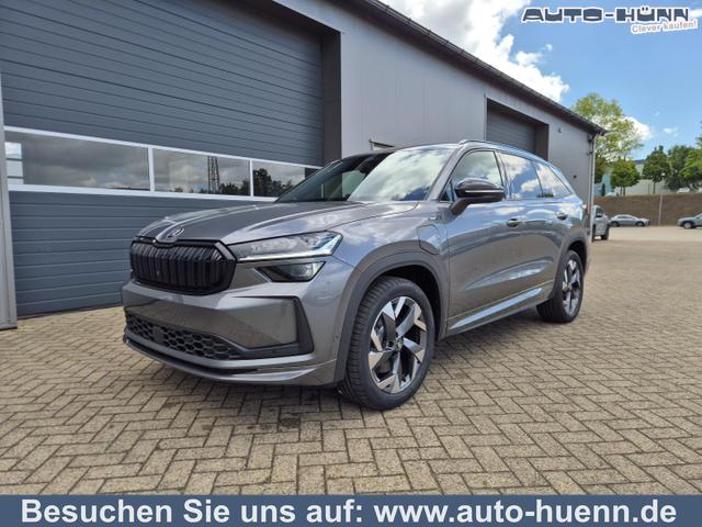 Skoda Kodiaq - Sportline 1.5 TSI 204PS PHEV DSG schwenkb. AHK elektr. PanoDach HUD Alcantara PDC v+h 360&deg;Kamera CANTON Sound Klimaautomatik Sitzheizung Lenkradheizung Navi Apple CarPlay Android Auto 2xKeyless 19"LM vollelektr. Reichweite 116KM