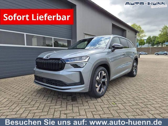 Skoda Kodiaq - Sportline 1.5 TSI 204PS PHEV DSG schwenkb. AHK elektr. PanoDach HUD Alcantara PDC v+h 360&deg;Kamera CANTON Sound Klimaautomatik Sitzheizung Lenkradheizung Navi Apple CarPlay Android Auto 2xKeyless 19"LM vollelektr. Reichweite 116KM
