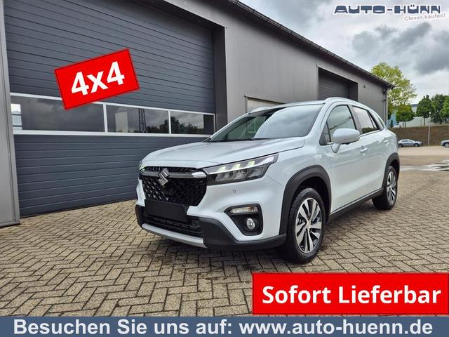 Suzuki S-Cross - Comfort+ 110PS MHEV 4x4 ALLGRIP 1.4 Boosterjet Teilleder Navi Klimaautomatik Sitzheizung ACC PDC v+h 4x Kamera Suzuki-Radio Apple CarPlay Android Auto Touchscreen 2xKeyless 17-LM