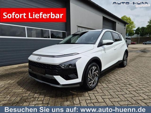 Hyundai BAYON - Trend 1.0 T-GDI 90PS Klimaautomatik R&uuml;ckf.Kamera Parksensoren Sitzheizung Lenkradheizung Bluetooth Touchscreen Tempomat Apple CarPlay + Android Auto 16"LM