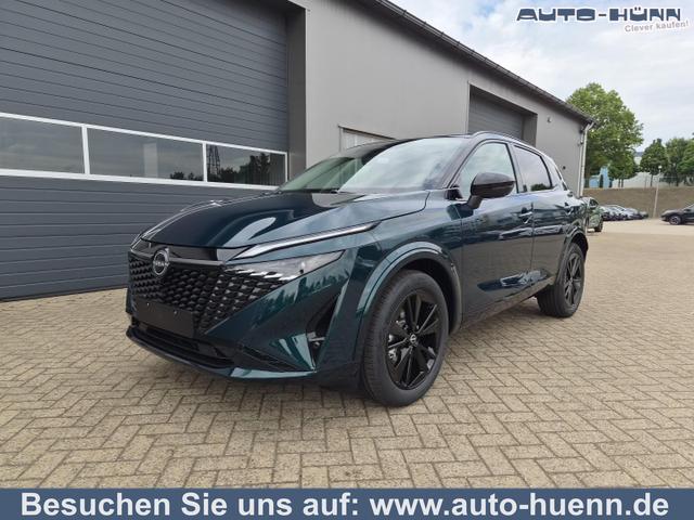 Nissan Qashqai - 1.3 DIG-T MHEV 158 PS X-Tronic N-Design PanoDach Teil-Leder Klimaautomatik Sitzheizung Lenkradheizung Navi ACC PDC v+h 360&deg;Kamera DAB Bluetooth Touchscreen Apple CarPlay Android Auto 19"Zoll