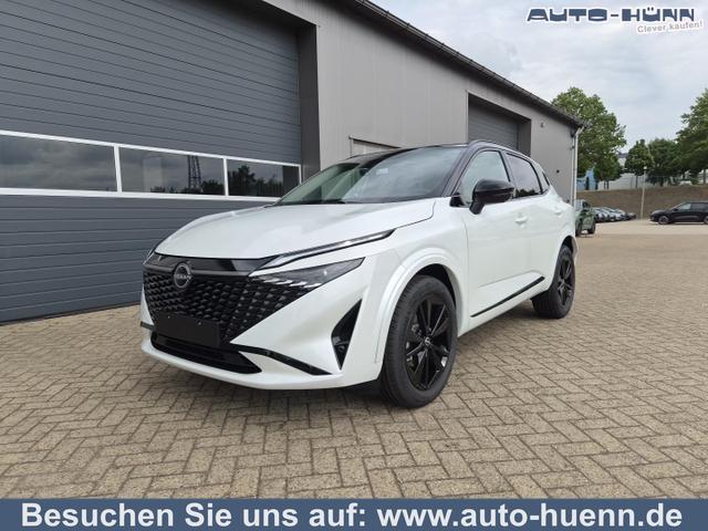 Nissan Qashqai - 1.3 DIG-T MHEV 158 PS X-Tronic N-Design PanoDach Teil-Leder Klimaautomatik Sitzheizung Lenkradheizung Navi ACC PDC v+h 360&deg;Kamera DAB Bluetooth Touchscreen Apple CarPlay Android Auto 19"Zoll