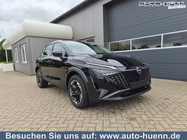 Nissan Qashqai - 1.3 DIG-T MHEV 158 PS X-Tronic N-Connecta Teil-Leder PanoGlasdach Klimaautomatik Sitzheizung Lenkradheizung Navi ACC PDC v+h 360&deg;Kamera DAB Bluetooth Touchscreen Apple CarPlay Android Auto 18"LM