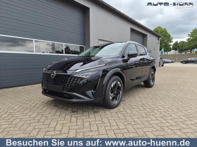 Nissan Qashqai - 1.3 DIG-T MHEV 158 PS X-Tronic N-Connecta Teil-Leder PanoGlasdach Klimaautomatik Sitzheizung Lenkradheizung Navi ACC PDC v+h 360&deg;Kamera DAB Bluetooth Touchscreen Apple CarPlay Android Auto 18"LM