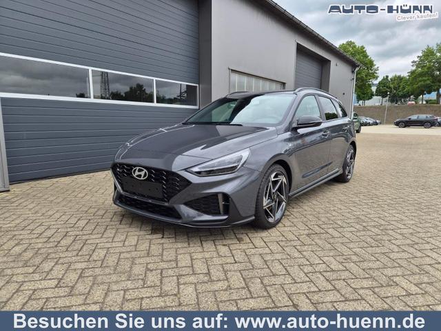 Hyundai i30 Kombi - 1.6 T-GDI 150PS Automatik N-Line Sitzheizung Lenkradheizung Klimaautomatik Navi 10,3"-Touchscreen Bluelink Apple CarPlay + Android Auto PDC v+h R&uuml;ckf.Kamera 18-LM