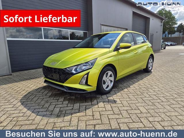 Hyundai i20 - 1.0 T-GDI 90PS 5-t&uuml;rig Sitzheizung Lenkradheizung R&uuml;ckf.Kamera PDC Klima Apple CarPlay Android Auto Tempomat Touchscreen