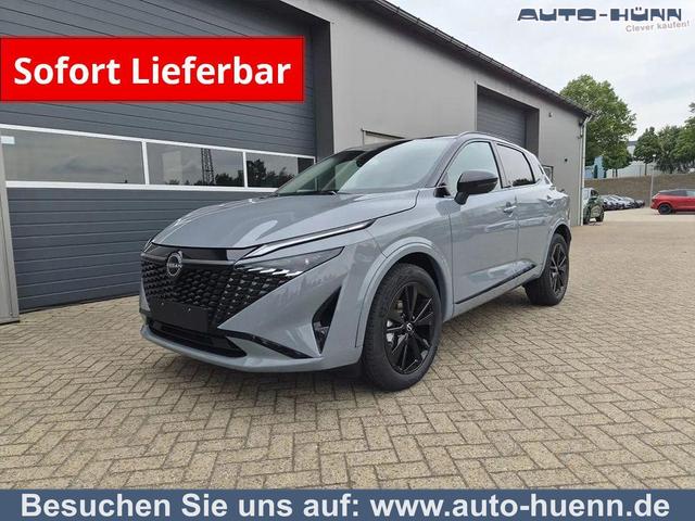 Nissan Qashqai - 1.3 DIG-T MHEV 158 PS X-Tronic N-Design Head-Up Display Teil-Leder Klimaautomatik Sitzheizung Lenkradheizung Navi elektr. Heckklappe ACC PDC v+h 360&deg;Kamera DAB Bluetooth Touchscreen Apple CarPlay Android Auto 19"Zoll