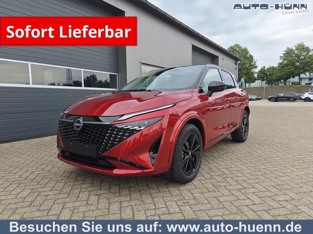Nissan Qashqai - 1.3 DIG-T MHEV 158 PS X-Tronic N-Design Head-Up Display Teil-Leder Klimaautomatik Sitzheizung Lenkradheizung Navi elektr. Heckklappe ACC PDC v+h 360&deg;Kamera DAB Bluetooth Touchscreen Apple CarPlay Android Auto 19"Zoll