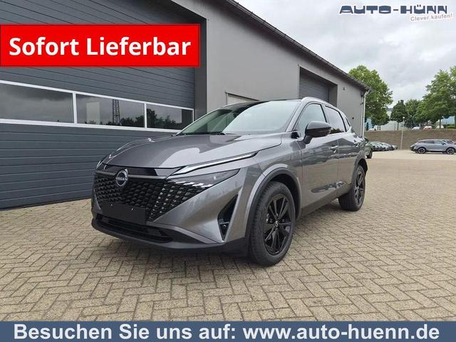 Nissan Qashqai - 1.3 DIG-T MHEV 158 PS X-Tronic Tekna Voll-Leder Klimaautomatik PanoGlasdach Sitzheizung Lenkradheizung Navi Head-Up Display elektr. Heckklappe ACC PDC v+h 360&deg;Kamera DAB Bluetooth Touchscreen Apple CarPlay Android Auto 19"LM