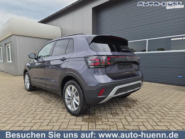Volkswagen T-Cross - 1.0 TSI 116PS DSG Life AHK (abnehmbar) IQ.LIGHT-LED-Matrix Sitzheizung R&uuml;ckf.Kamera Klimaautomatik Abstandstempomat Apple CarPlay Android Auto