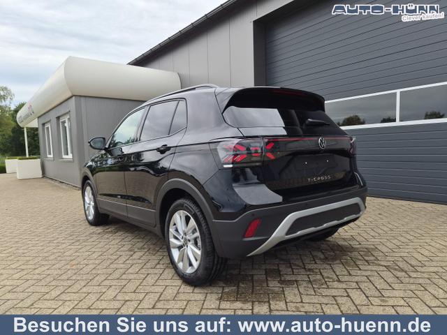 Volkswagen T-Cross - 1.0 TSI 116PS DSG Life AHK (abnehmbar) IQ.LIGHT-LED-Matrix Sitzheizung R&uuml;ckf.Kamera Klimaautomatik Abstandstempomat Apple CarPlay Android Auto