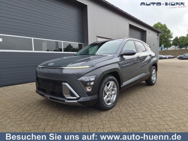 Hyundai KONA - Trend 1.6 T-GDI 150PS Automatik Voll-LED-Scheinw. Sitzheizung Lenkradheizung ACC Klimaautomatik Navi Touchscreen DAB+ Apple CarPlay + Android Auto PDC v+h R&uuml;ckf.Kamera 2xKeyless 17-LM
