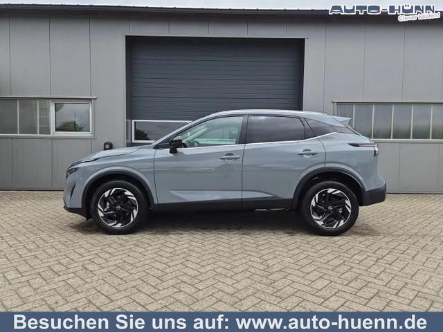 Nissan Qashqai - 1.3 DIG-T MHEV 158 PS X-Tronic N-Connecta Teil-Leder PanoGlasdach Klimaautomatik Sitzheizung Lenkradheizung Navi ACC PDC v+h 360&deg;Kamera DAB Bluetooth Touchscreen Apple CarPlay Android Auto 18"LM