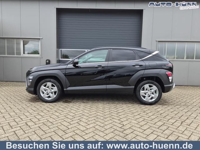 Hyundai KONA - Trend 1.6 T-GDI 150PS Automatik Voll-LED-Scheinw. Sitzheizung Lenkradheizung ACC Klimaautomatik Navi Touchscreen DAB+ Apple CarPlay + Android Auto PDC v+h R&uuml;ckf.Kamera 2xKeyless 17-LM