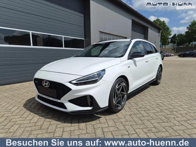 Hyundai i30 Kombi - 1.6 T-GDI 150PS Automatik N-Line Sitzheizung Lenkradheizung Klimaautomatik Navi 10,3"-Touchscreen Bluelink Apple CarPlay + Android Auto PDC v+h R&uuml;ckf.Kamera 18-LM