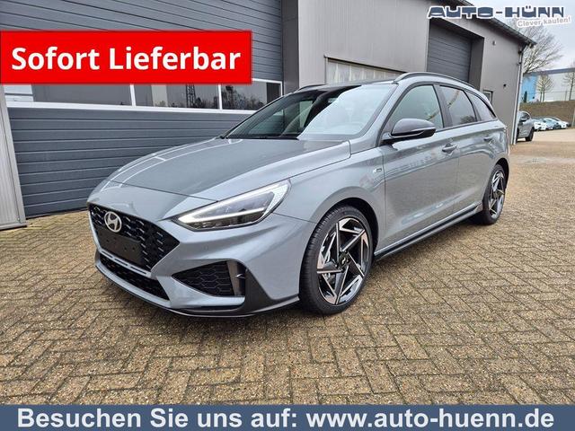 Hyundai i30 Kombi - 1.6 T-GDI 150PS Automatik N-Line Sitzheizung Lenkradheizung Klimaautomatik Navi 10,3"-Touchscreen Bluelink Apple CarPlay + Android Auto PDC v+h R&uuml;ckf.Kamera 18-LM