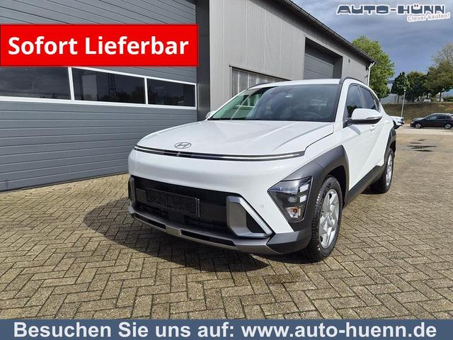 Hyundai KONA - Trend 1.6 T-GDI 150PS Automatik Voll-LED-Scheinw. Sitzheizung Lenkradheizung ACC Klimaautomatik Navi Touchscreen DAB+ Apple CarPlay + Android Auto PDC v+h R&uuml;ckf.Kamera 2xKeyless 17-LM