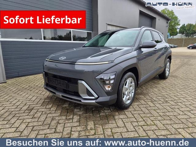 Hyundai KONA - Trend 1.6 T-GDI 150PS Voll-LED-Scheinw. Sitzheizung Lenkradheizung Klimaautomatik Tempomat Navi Touchscreen DAB+ Apple CarPlay + Android Auto PDC v+h R&uuml;ckf.Kamera 2xKeyless 17-LM