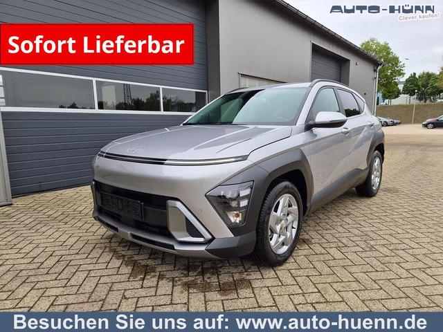 Hyundai KONA - Trend 1.6 T-GDI 150PS Voll-LED-Scheinw. Sitzheizung Lenkradheizung Klimaautomatik Tempomat Navi Touchscreen DAB+ Apple CarPlay + Android Auto PDC v+h R&uuml;ckf.Kamera 2xKeyless 17-LM