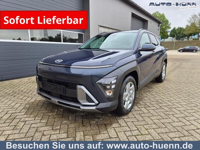 Hyundai KONA - Trend 1.6 T-GDI 150PS Voll-LED-Scheinw. Sitzheizung Lenkradheizung Klimaautomatik Tempomat Navi Touchscreen DAB+ Apple CarPlay + Android Auto PDC v+h R&uuml;ckf.Kamera 2xKeyless 17-LM