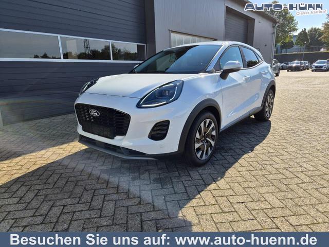 Ford Puma - Titanium 1.0 EcoBoost Hybrid 125PS Automatik R&uuml;ckf.Kamera Klimaautomatik Sitzheizung Lenkradheizung Frontscheibe beheizb. LED-Scheinwerfer SYNC4 Bluetooth Apple CarPlay Android Auto PDC v+h