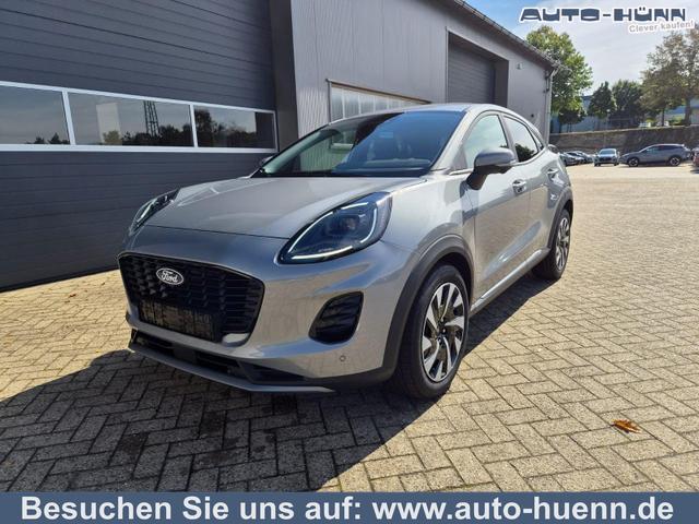 Ford Puma - Titanium 1.0 EcoBoost Hybrid 125PS Automatik abnehm. AHK ACC 4xKamera Klimaautomatik Sitzheizung Lenkradheizung Frontscheibe beheizb. LED-Scheinwerfer SYNC4 Bluetooth Apple CarPlay Android Auto PDC v+h