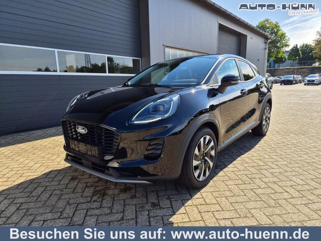 Ford Puma - Titanium 1.0 EcoBoost Hybrid 125PS Automatik R&uuml;ckf.Kamera Klimaautomatik Sitzheizung Lenkradheizung Frontscheibe beheizb. LED-Scheinwerfer SYNC4 Bluetooth Apple CarPlay Android Auto PDC v+h