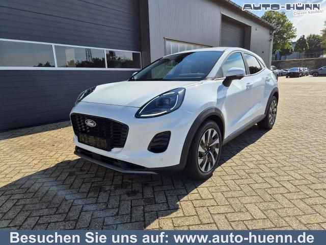 Ford Puma - Titanium 1.0 EcoBoost Hybrid 125PS Automatik abnehm. AHK ACC 4xKamera Klimaautomatik Sitzheizung Lenkradheizung Frontscheibe beheizb. LED-Scheinwerfer SYNC4 Bluetooth Apple CarPlay Android Auto PDC v+h