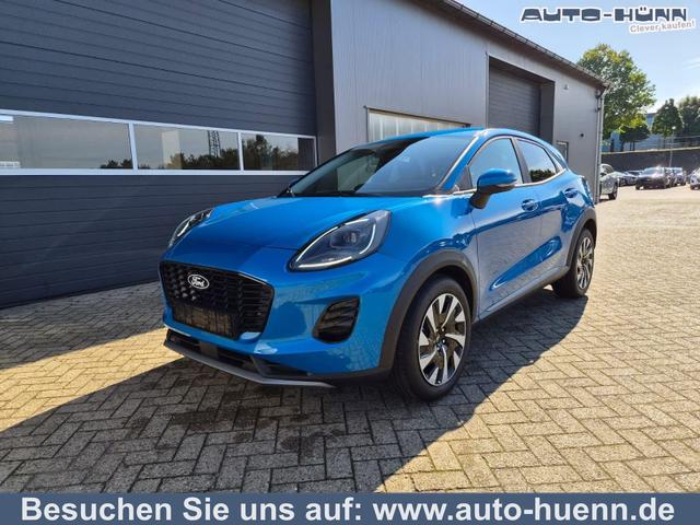 Ford Puma - Titanium 1.0 EcoBoost Hybrid 125PS Automatik R&uuml;ckf.Kamera Klimaautomatik Sitzheizung Lenkradheizung Frontscheibe beheizb. LED-Scheinwerfer SYNC4 Bluetooth Apple CarPlay Android Auto PDC v+h