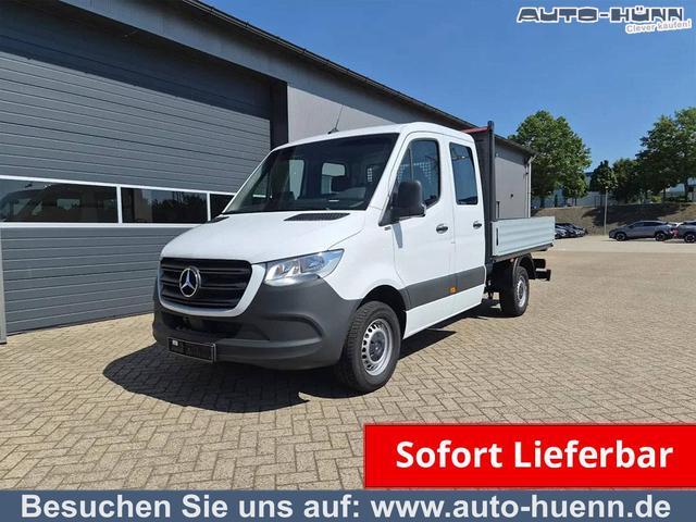 Mercedes-Benz Sprinter - 317 Pritsche Doppelkabine L2 2.0 CDi 170PS Automatik Heckantrieb 3,5t 6-Sitzer AHK Klimaautomatik Bluetooth DAB Apple CarPlay Android Auto R&uuml;ckf.Kamera Tempomat Ganzj.Reifen