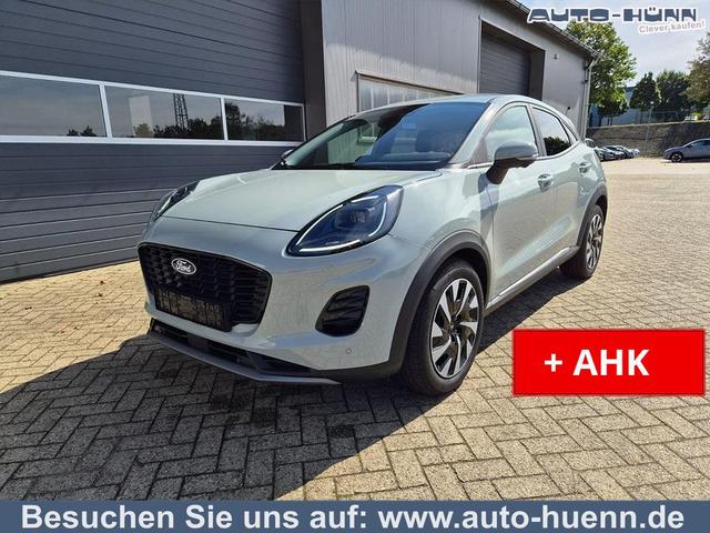 Ford Puma - Titanium 1.0 Hybrid 125PS Autom. abnehm. AHK ACC 4xKamera Klimaautomatik Sitzheizung Lenkradheizung Frontscheibe beheizb. LED-Scheinwerfer SYNC4 Bluetooth Apple CarPlay Android Auto PDC v+h