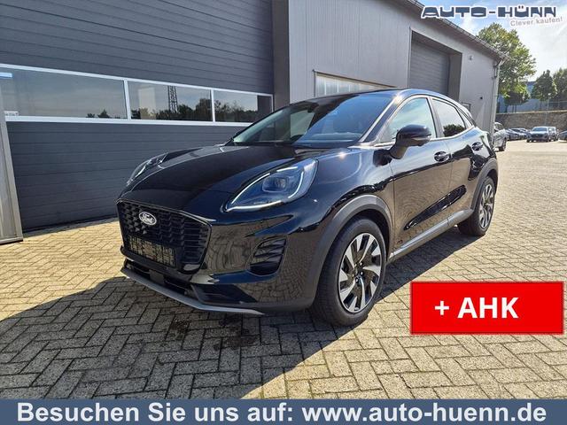 Ford Puma - Titanium 1.0 Hybrid 125PS Autom. abnehm. AHK ACC 4xKamera Klimaautomatik Sitzheizung Lenkradheizung Frontscheibe beheizb. LED-Scheinwerfer SYNC4 Bluetooth Apple CarPlay Android Auto PDC v+h