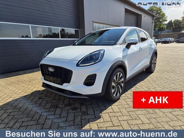 Ford Puma - Titanium 1.0 Hybrid 125PS Autom. abnehm. AHK ACC 4xKamera Klimaautomatik Sitzheizung Lenkradheizung Frontscheibe beheizb. LED-Scheinwerfer SYNC4 Bluetooth Apple CarPlay Android Auto PDC v+h