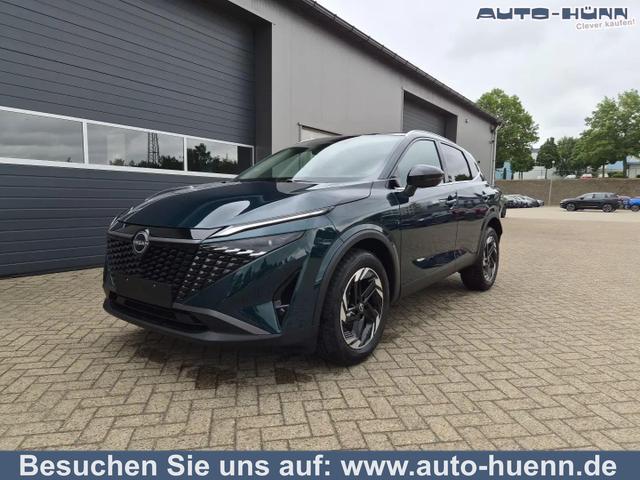 Nissan Qashqai - 1.3 DIG-T MHEV 158 PS X-Tronic N-Connecta Teil-Leder PanoGlasdach Klimaautomatik Sitzheizung Lenkradheizung Navi ACC PDC v+h 360&deg;Kamera DAB Bluetooth Touchscreen Apple CarPlay Android Auto 18"LM