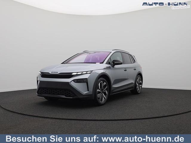 Skoda Elroq - 85 Sportline 286PS Automatik schwenkb. AHK Teil-Leder Klimaautomatik Sitzheizung v+h Lenkradheizung Frontscheibe beheizb. ACC R&uuml;ckf.Kamera PDC wireless Apple Carplay Android Auto 2xKeyless 20-LM vollelektr. Reichweite 561Km