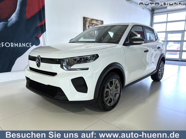 Citroën C3 - YOU 1.2 74 kW (101 PS) Klimaanlage, Freisprecheinrichtung, USB, Spurhalteassistent, Verkehrszeichenerkennung, LED-Scheinwerfer, 16 Zoll Stahlfelgen, uvm.