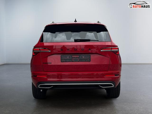 Neue Skoda Karoq Sportline top Austastung 