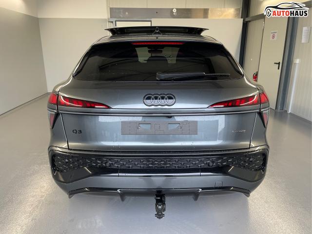Audi / Q3 Sportback / Grau / / / TFSI 265 PS quattro S line Pano+TechPro+Matrix+AHK+HUD+Alu20+KlimaPlus+DCC+SONOS