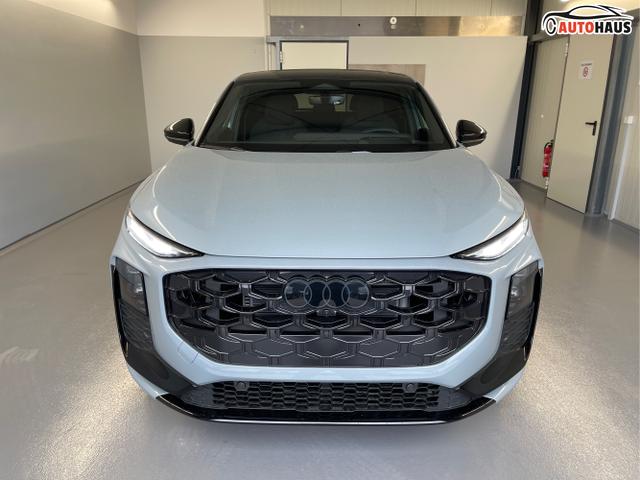 Audi / Q3 Sportback / Grau / / / TFSI 265 PS quattro S line Pano+TechPro+Matrix+AHK+HUD+Alu20+KlimaPlus+DCC+SONOS