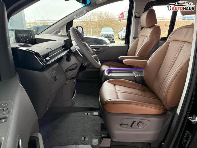 Hyundai Staria Luxury 1.6 T-GDi HEV 2WD 7-Sitzer / 360&deg; Kam. 4x Shz + Sitzbel&uuml;ftung Leder 