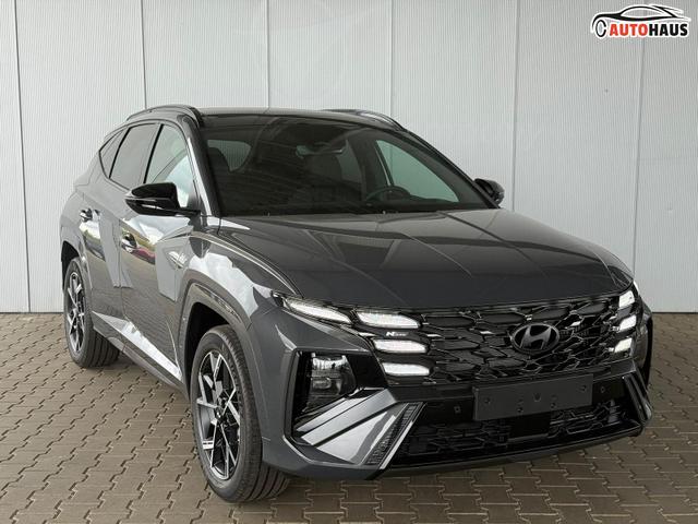 Hyundai TUCSON N-Line 1.6 T-GDI 4WD HEV / Panoramadach 4x Shz ACC Head-Up Krell-Soundsystem E-Klappe Matrix-LED E-Sitze Alu 19" 