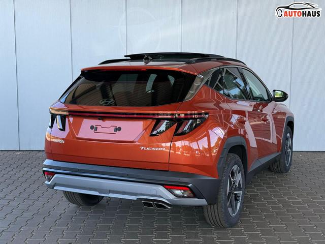 Hyundai TUCSON E-Motion 1.6 T-GDI 2WD / Panoramadach Sitz + Lenkradheizung LED Navi PDC V&H Kamera Alu 18" 