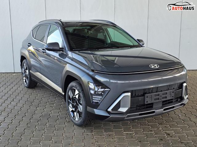 Hyundai KONA Premium 1.6 GDI 2WD HEV DCT / Pano - Schiebedach LED Sitz + Lenkradheizung ACC Alu 18" 