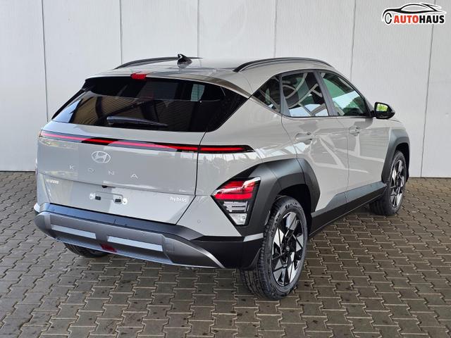Hyundai KONA Premium 1.6 GDI 2WD HEV DCT / Pano - Schiebedach LED Sitz + Lenkradheizung ACC Alu 18" 