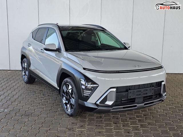 Hyundai KONA Premium 1.6 GDI 2WD HEV DCT / Pano - Schiebedach LED Sitz + Lenkradheizung ACC Alu 18" 