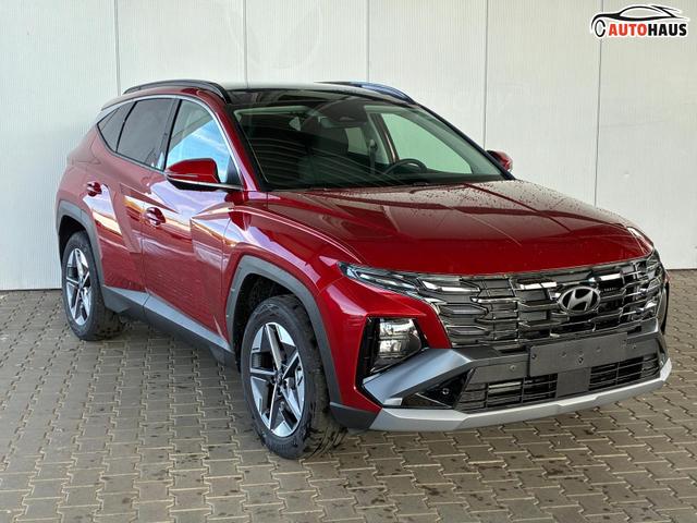 Hyundai TUCSON E-Motion 1.6 T-GDi 2WD HEV / Panoramadach ACC LED Sitz + Lenkradheizung Navi PDC V&H Kamera Alu 18" 